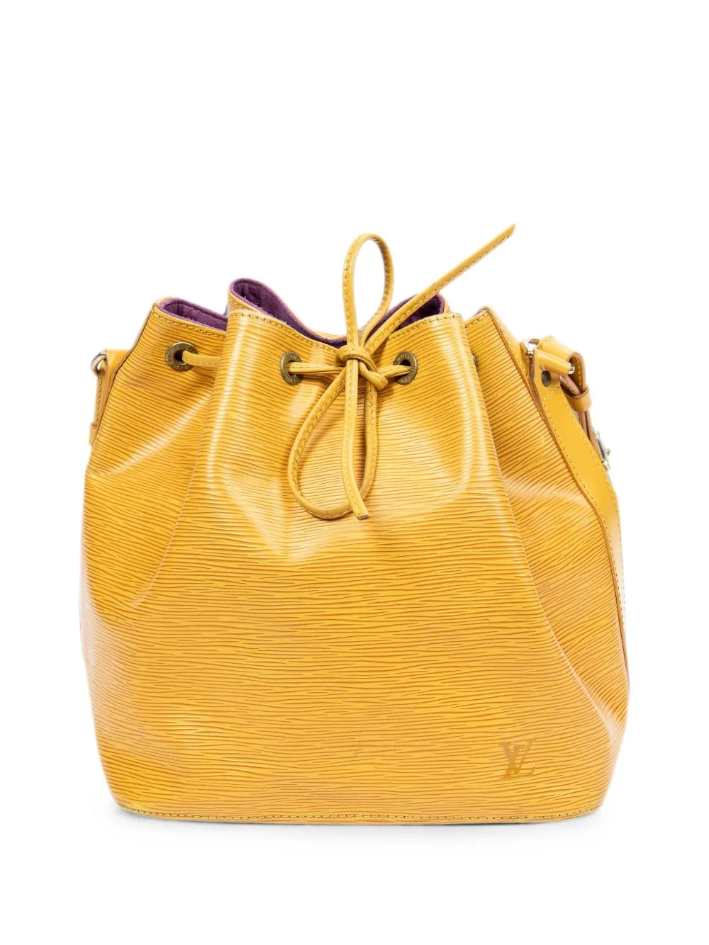 PM Noe Épi-Leather Bucket Bag