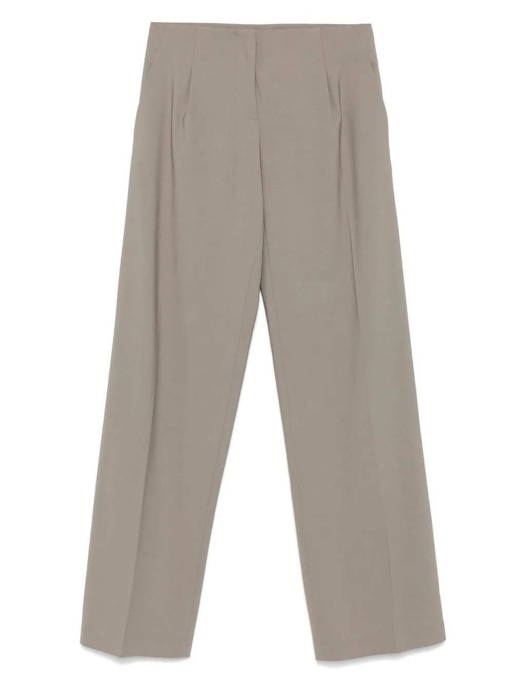 Pleated-Front Trousers
