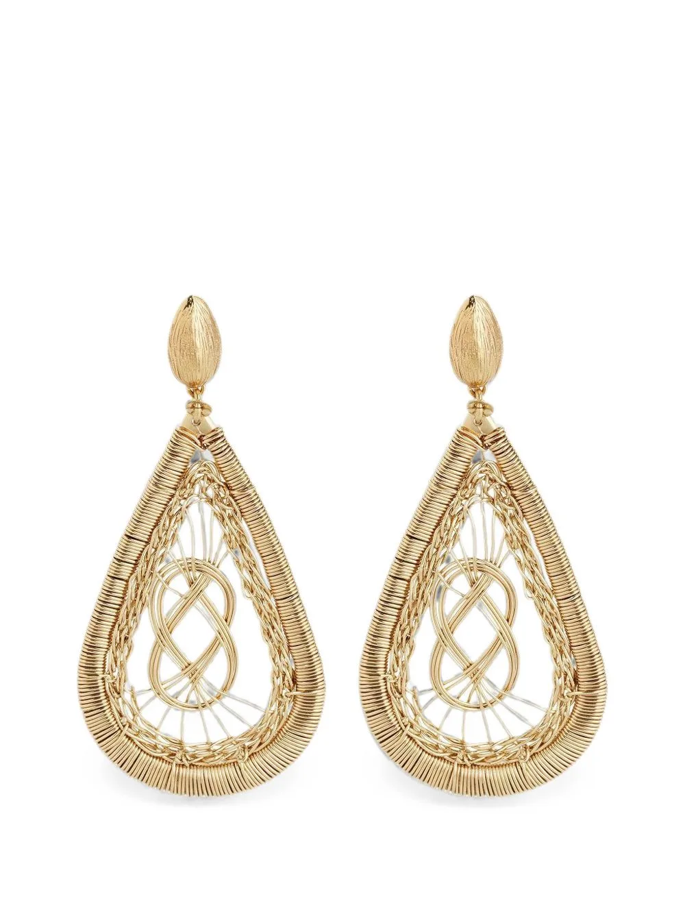 Tojo Filea Braided Drop Earrings