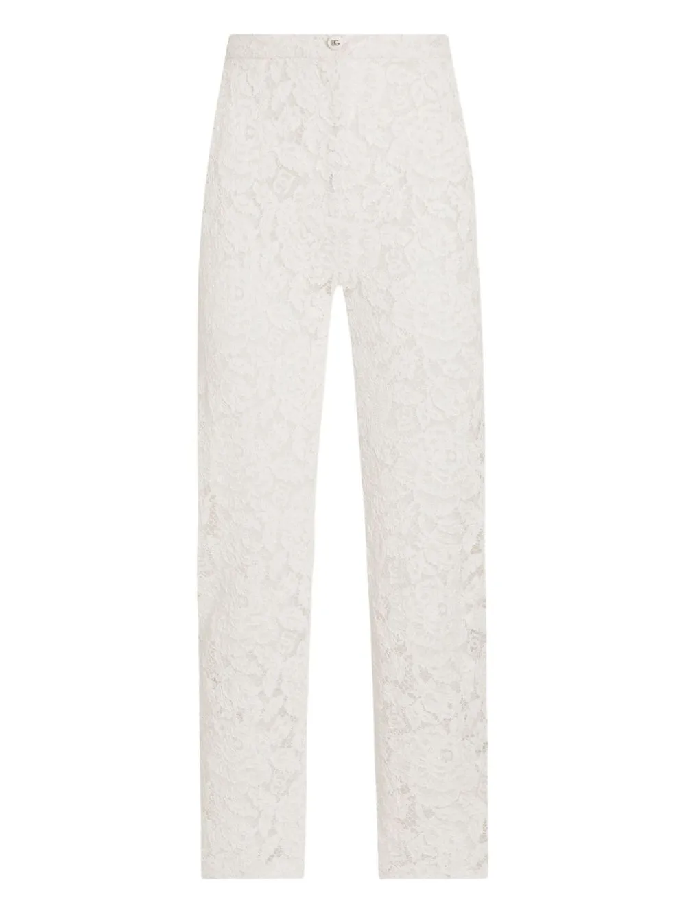 DNA Lace-Detailing Trousers