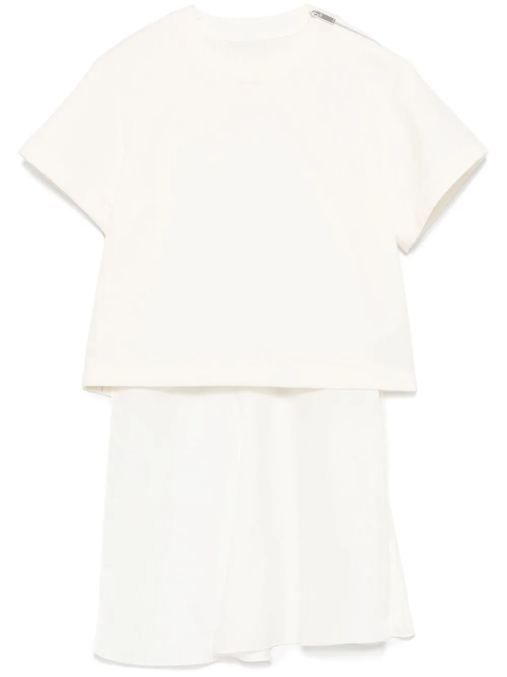 Contrast-Panel T-Shirt