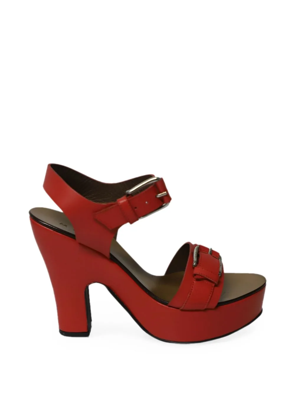 Buckled Platform Sandals