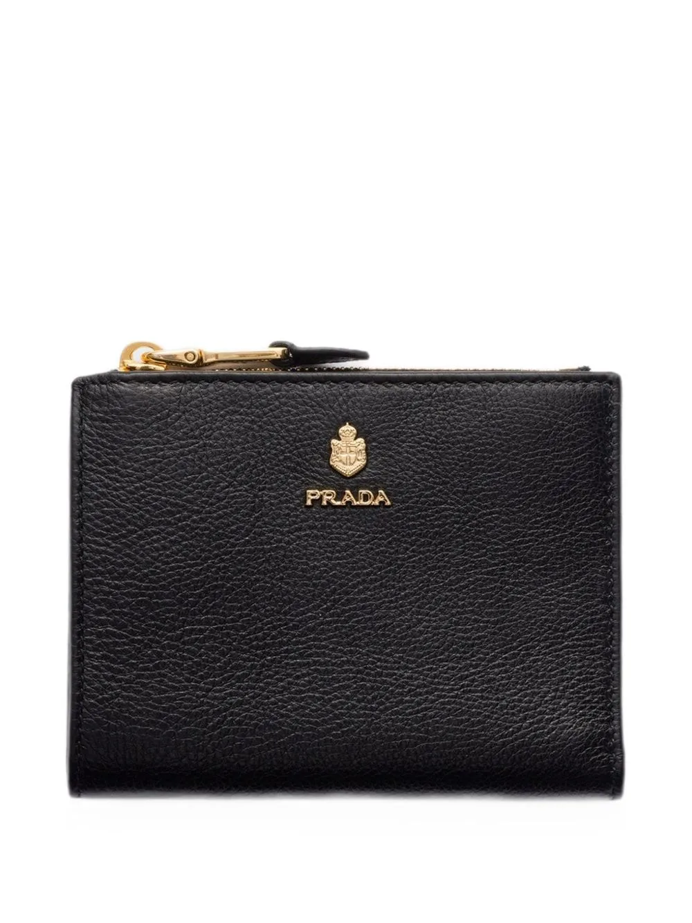 Small Leather Wallet by Prada