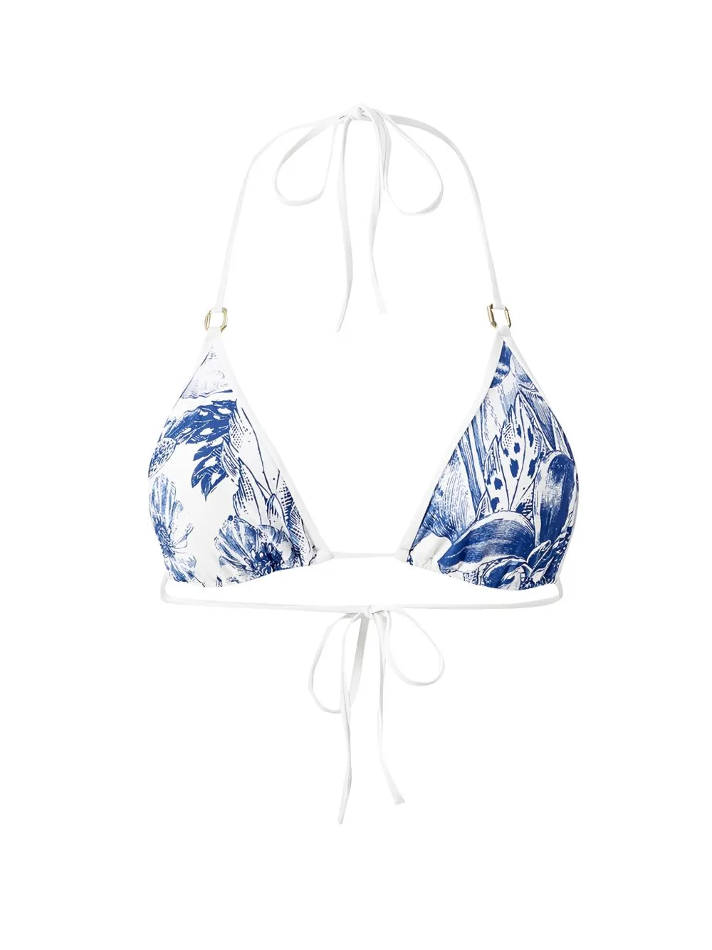 Malta Paloma Floral-Print Bikini Top