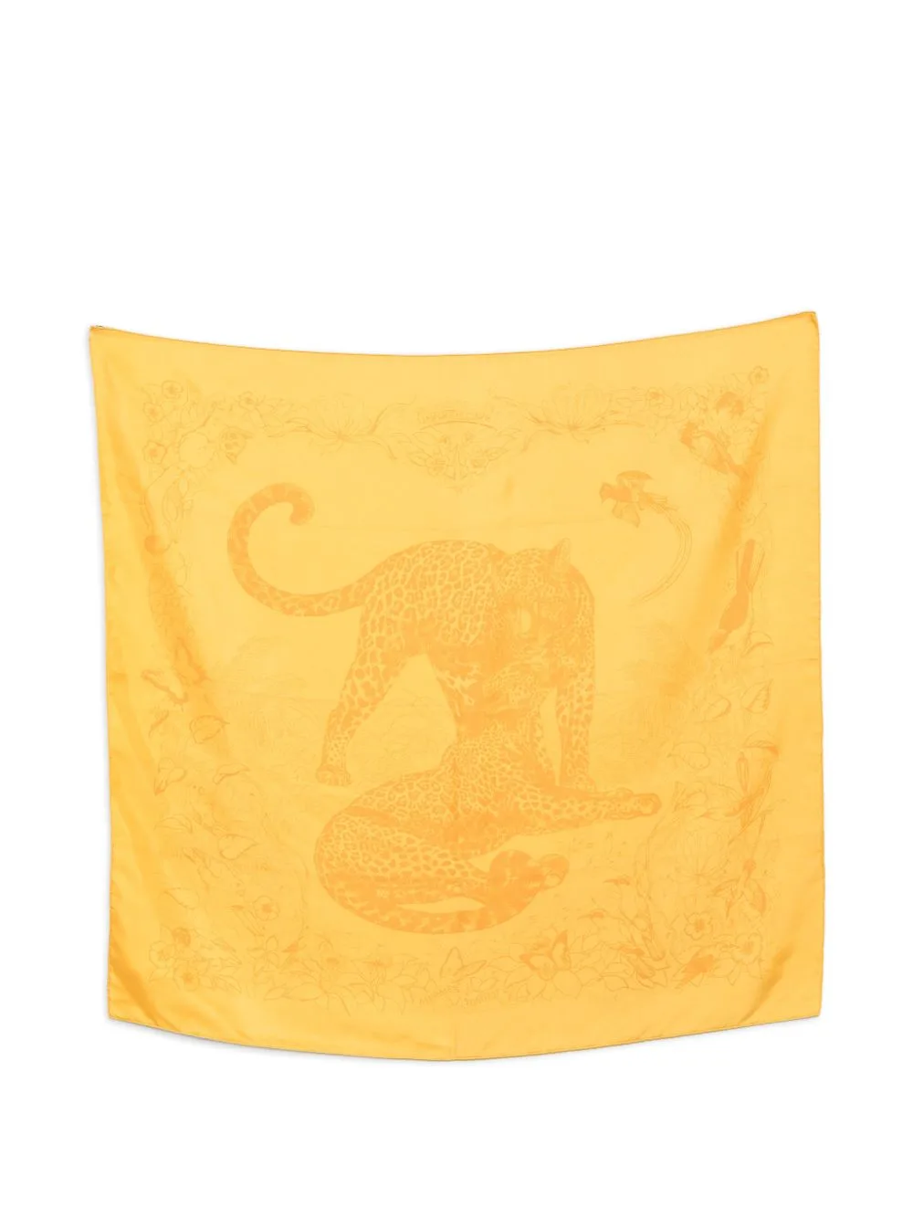 2010s Leopard-Print Scarf