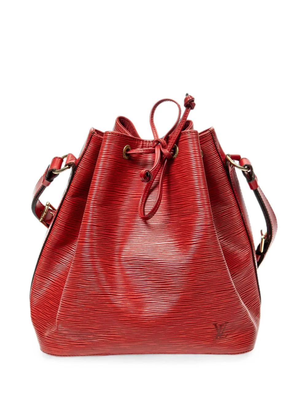 PM Noe Leather Bucket Bag