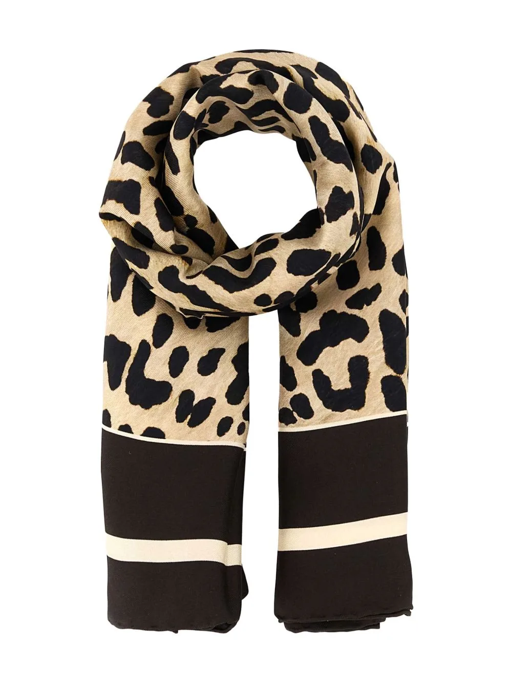 Fauve Éclat Silk Scarf