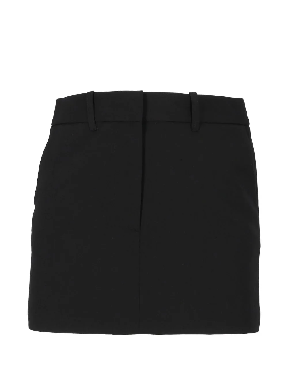 Button-Flap Pocket Mini Skirt