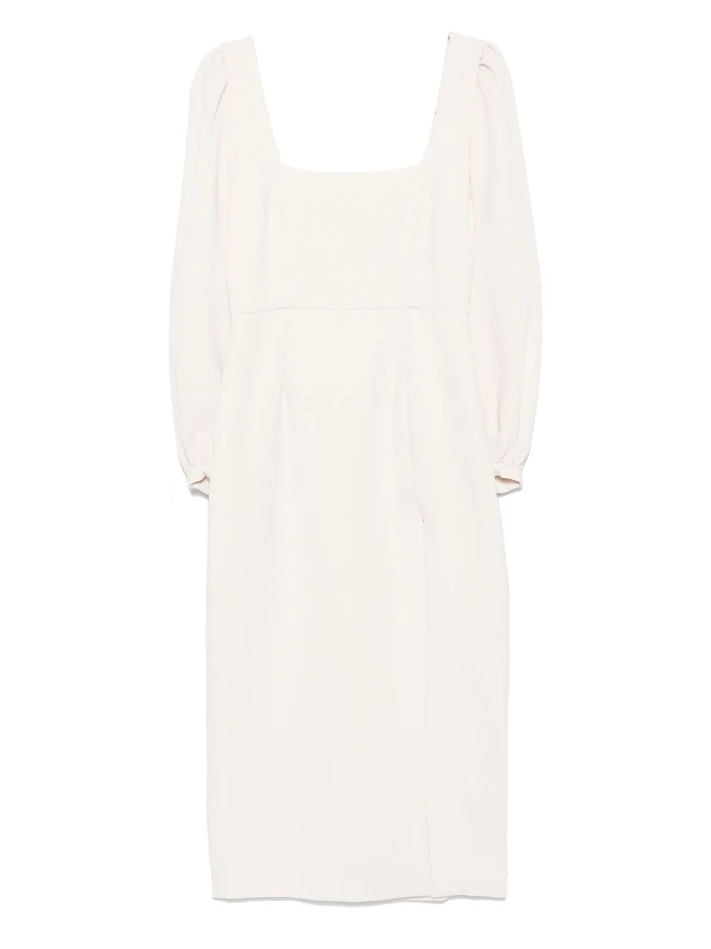 Square-Neck Midi Dress