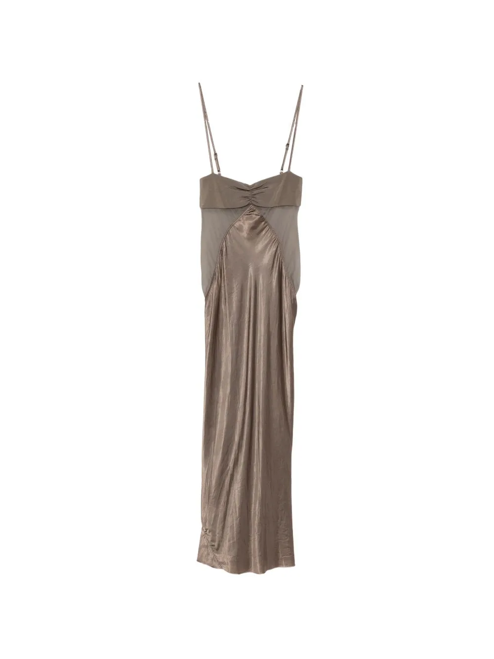 Sheer Panelled Dress
