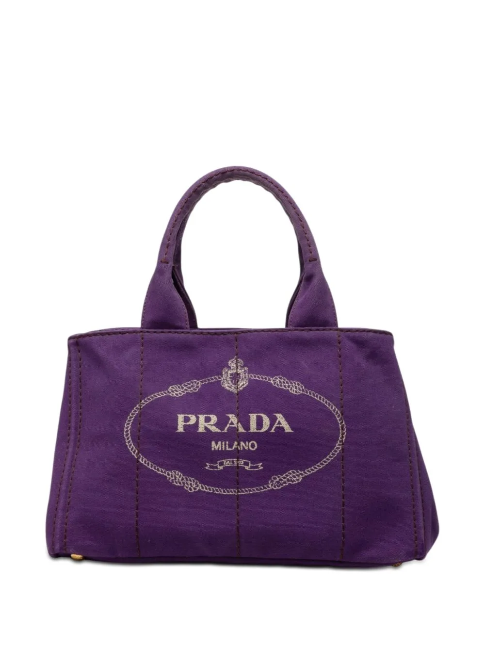 2000-2013 Canvas Canapa Logo Tote Satchel