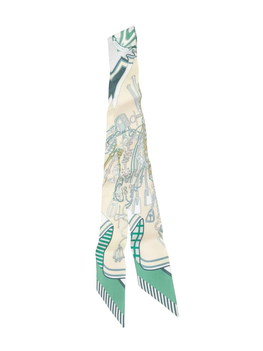 2021-2026 Bouquets Sellier Silk Twilly Scarf Scarves