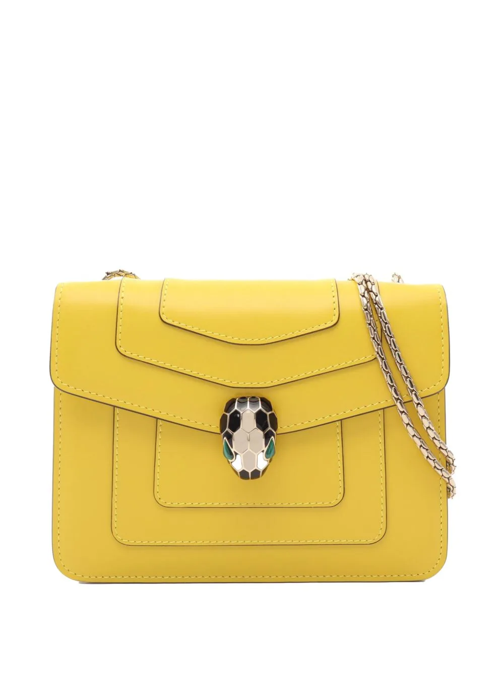 2012-2020 Small Leather Serpenti Forever Crossbody Bag