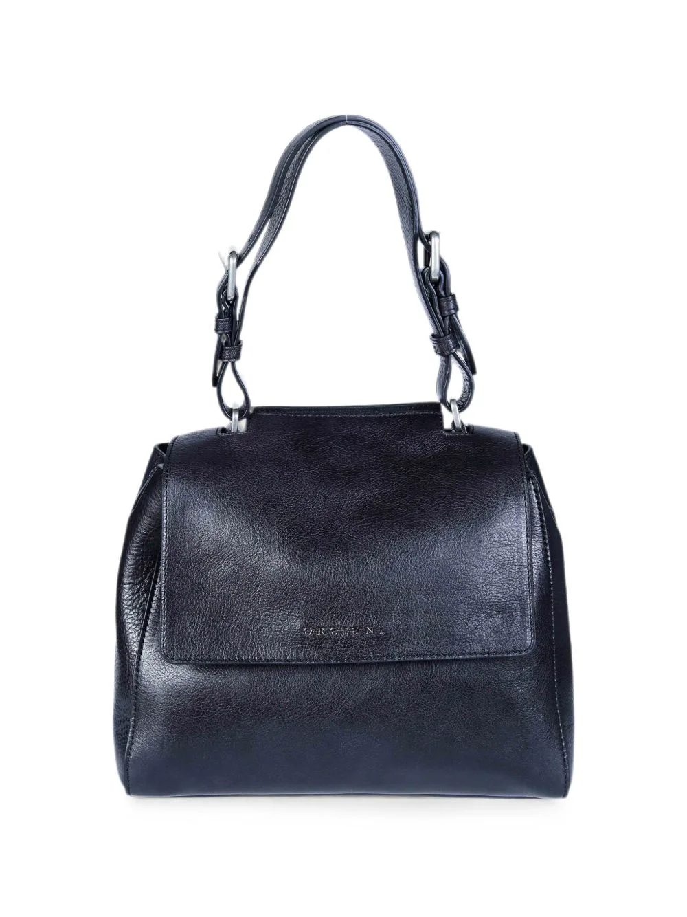 Sveva S Grained Leather Shoulder Bag