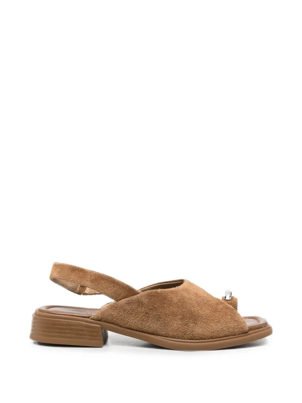 Toe-Ring Slingback Sandals by SERGIO MORETTI FIRENZE