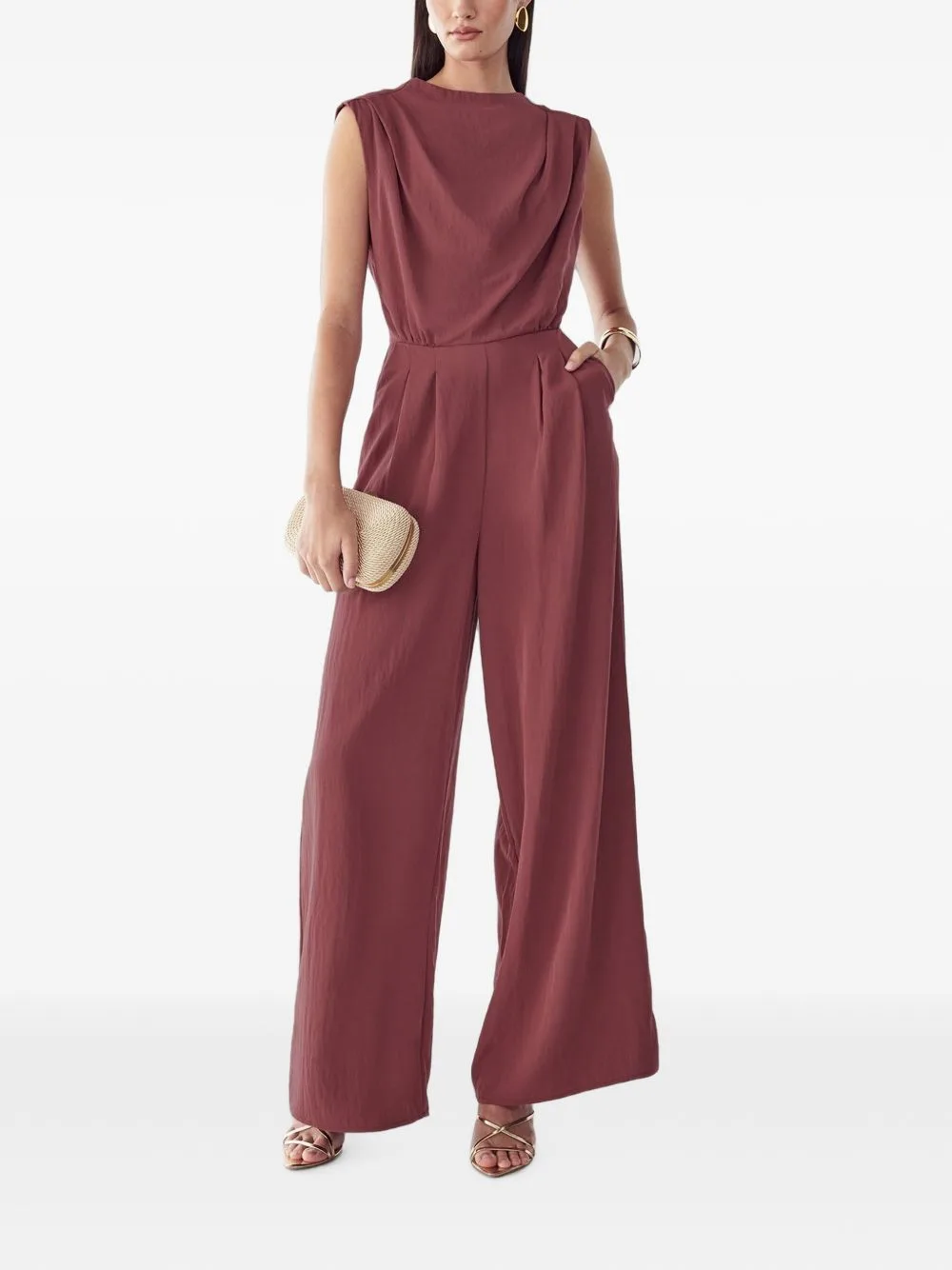 Bailey Pleated Jumpsuit