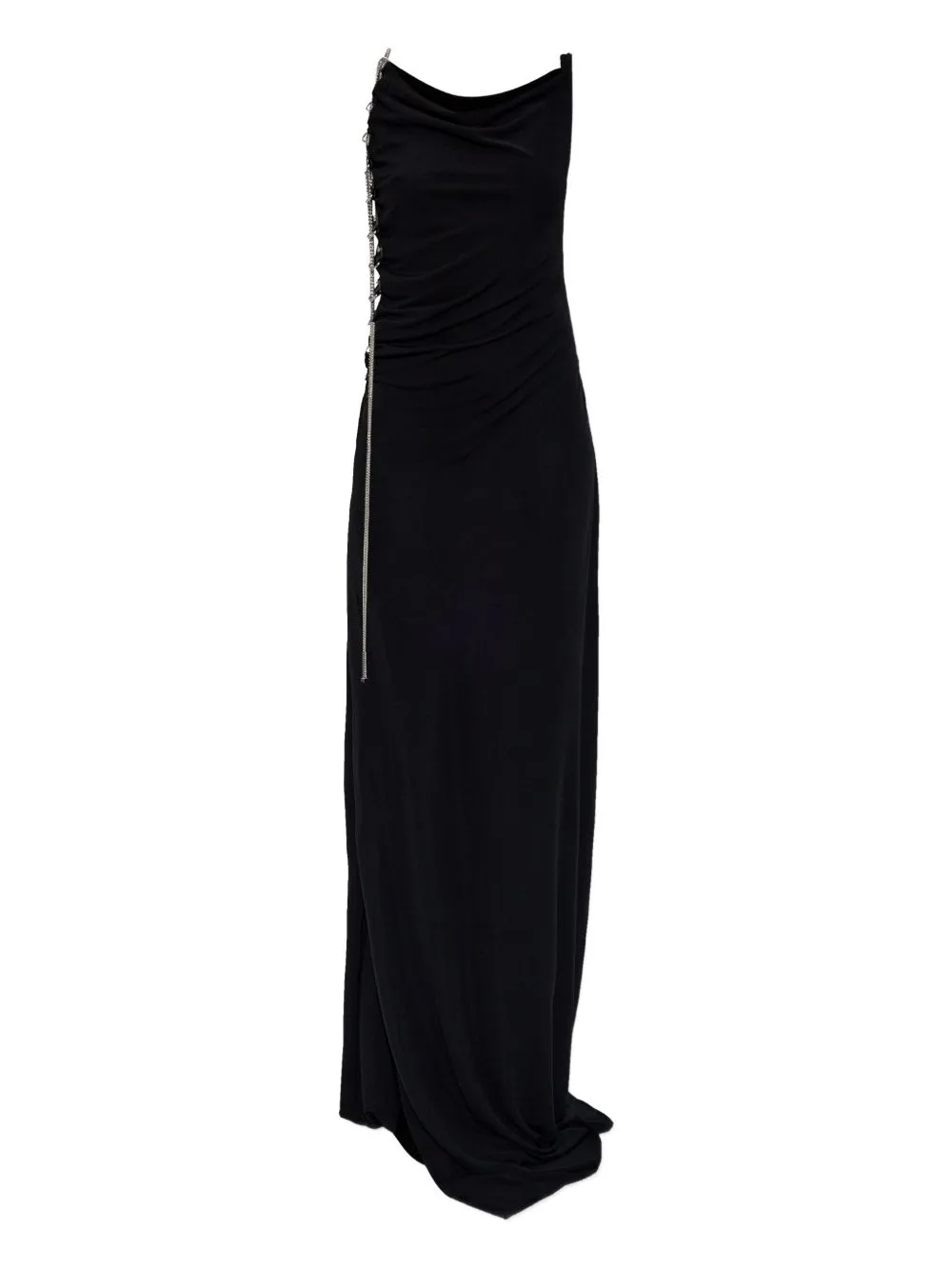 Chain-Detail Maxi Dress