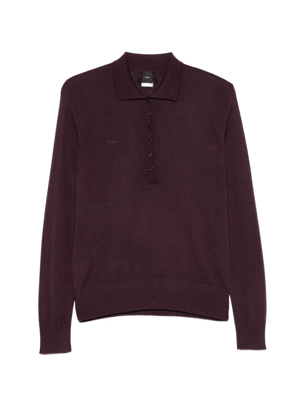 Vadus Fine-Knit Polo Top