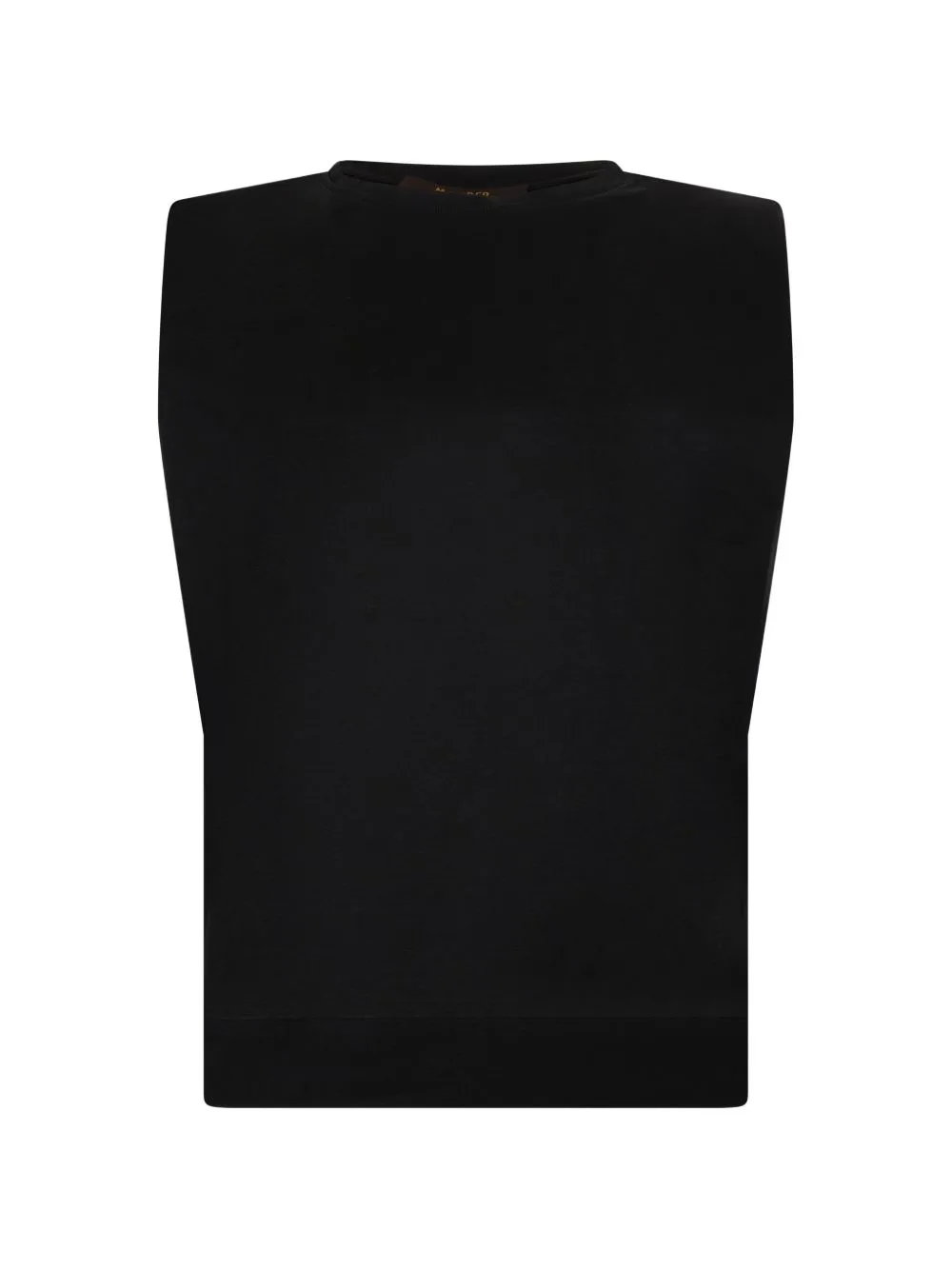 Aramak Padded-Shoulder Sleeveless Vest