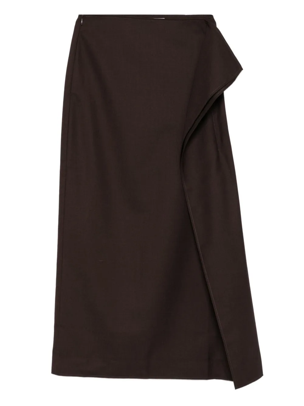 Button Slit Skirt