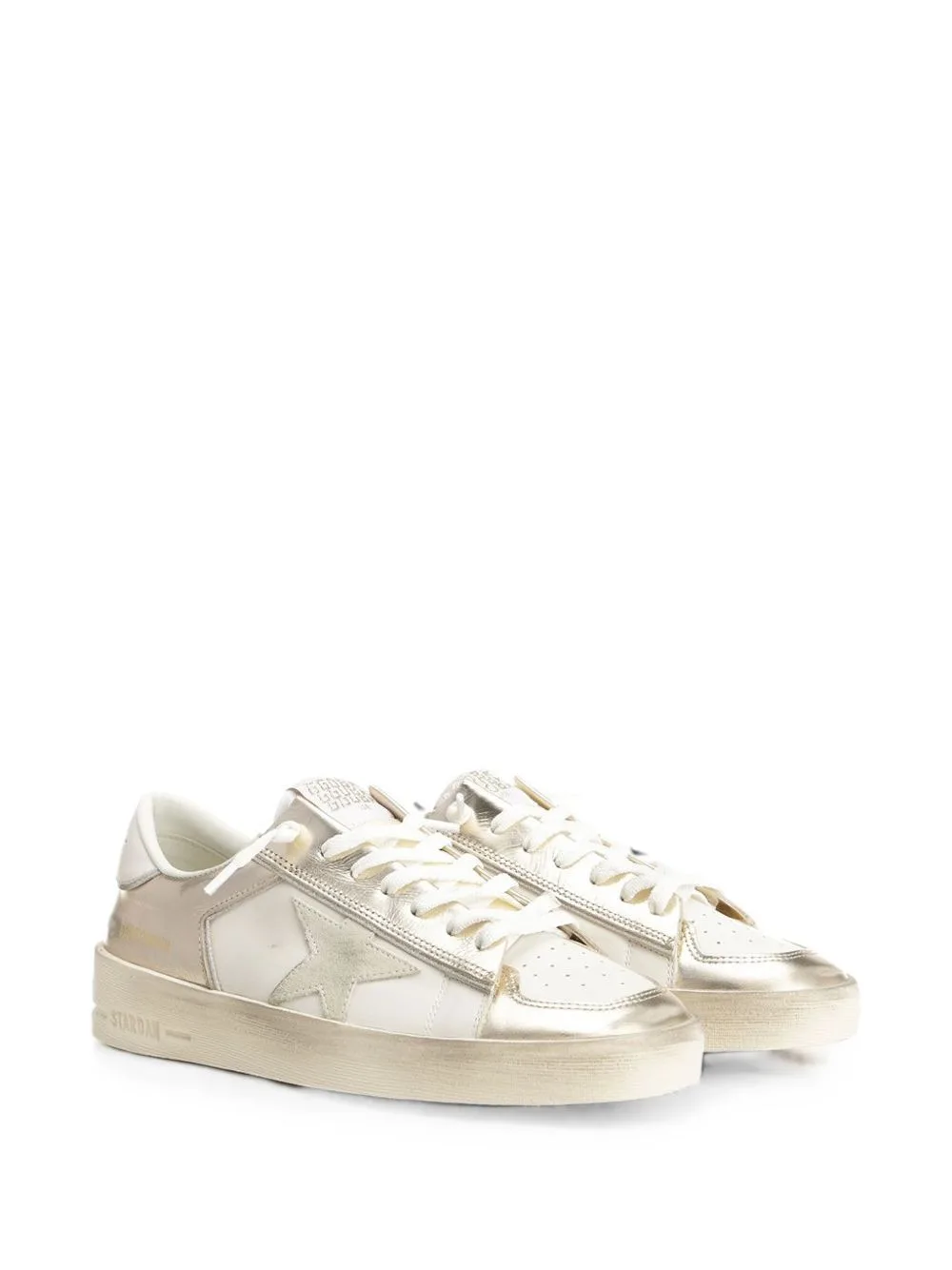 Stardan Laminated Leather Sneakers