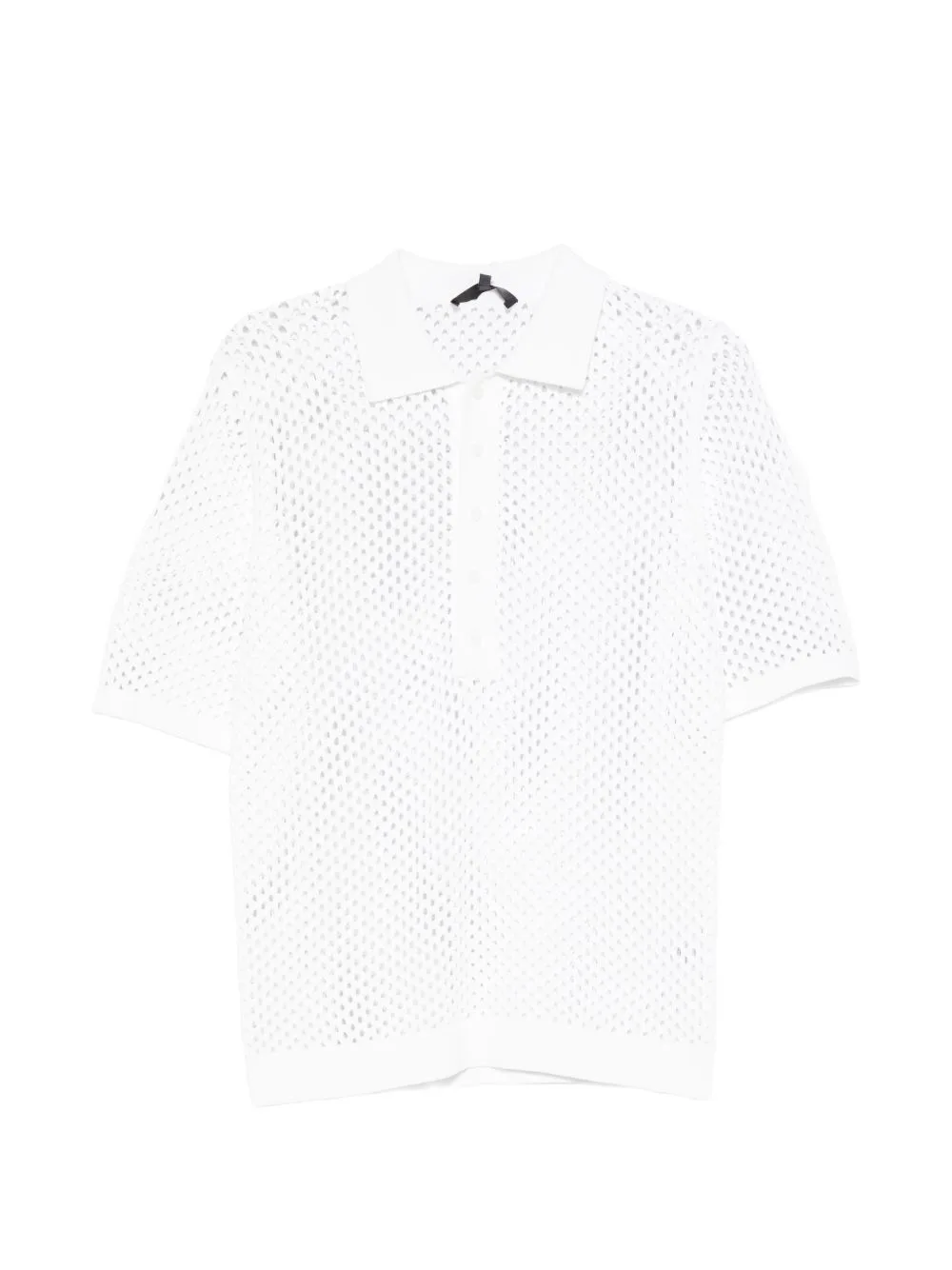 Crochet Polo Shirt