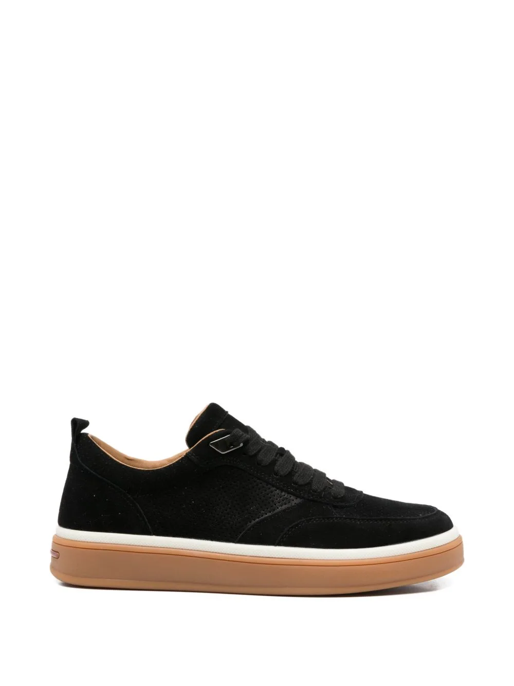 Perforated Lace-Up Sneakers