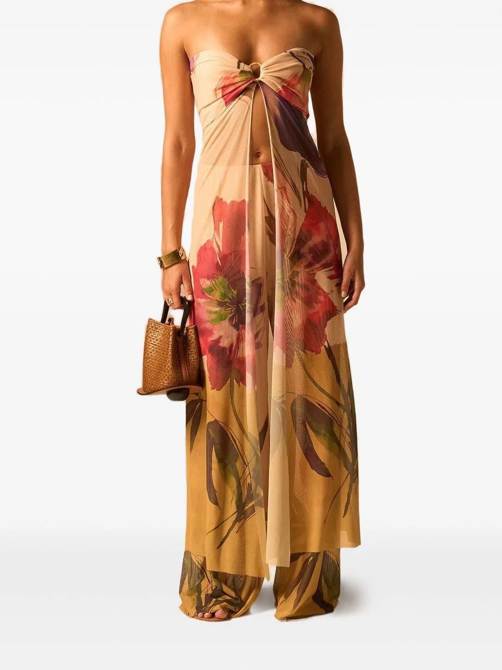 Coast Floral-Print Trousers