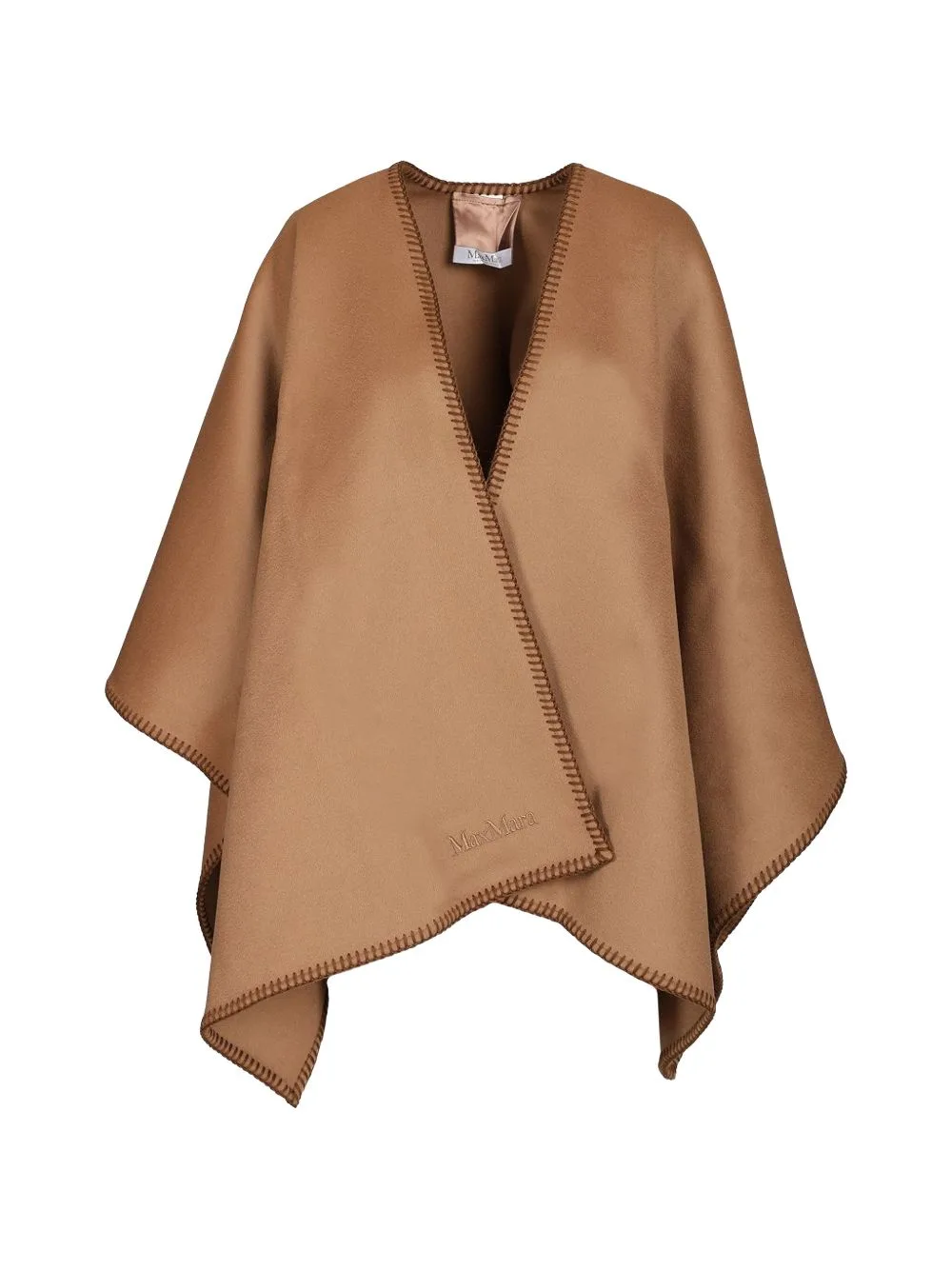 Logo-Embroidered Cape