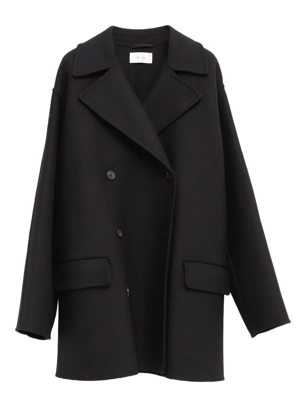 Double-Breasted Pocket Coat