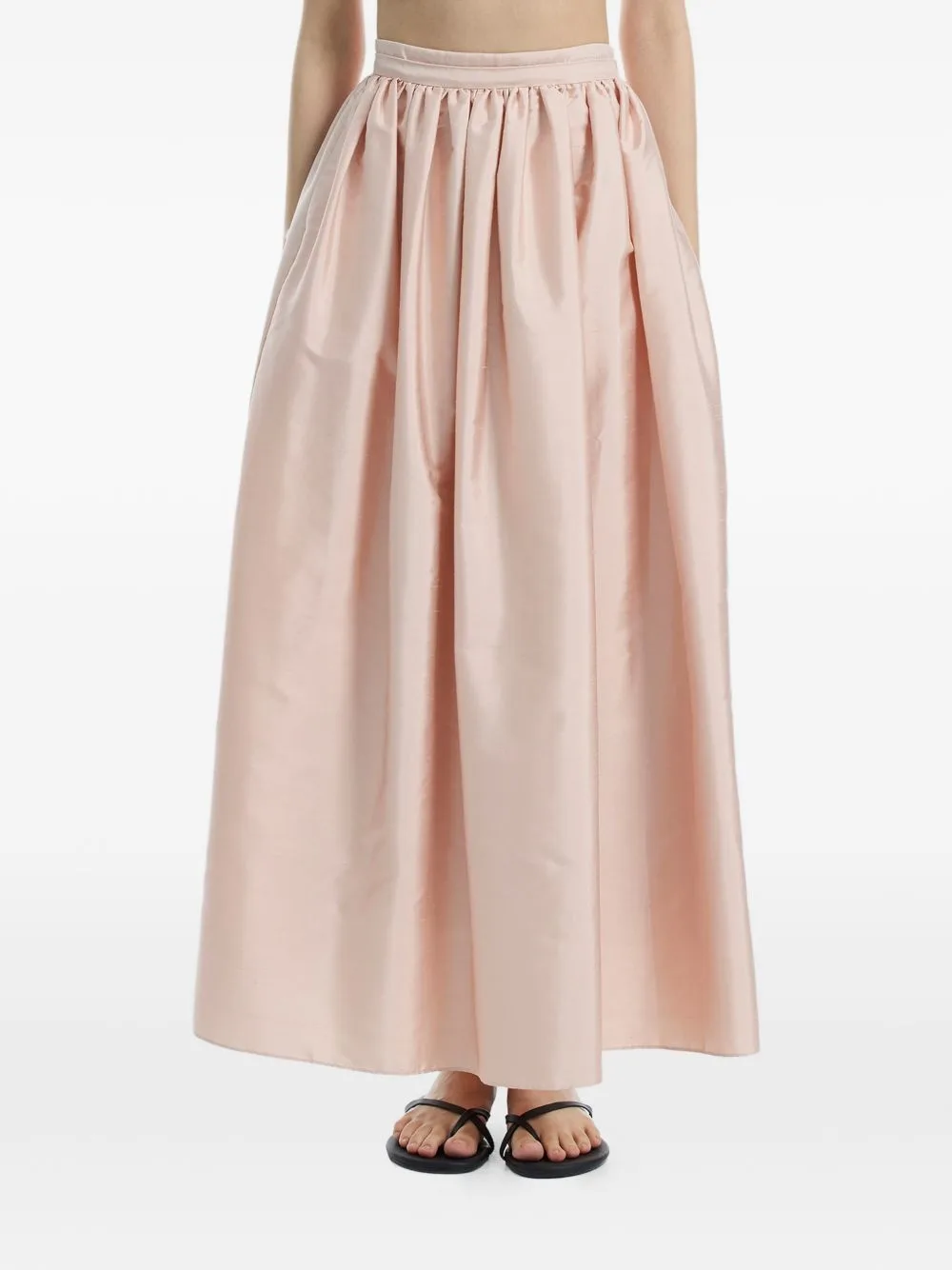 Pleated Silk Skirts
