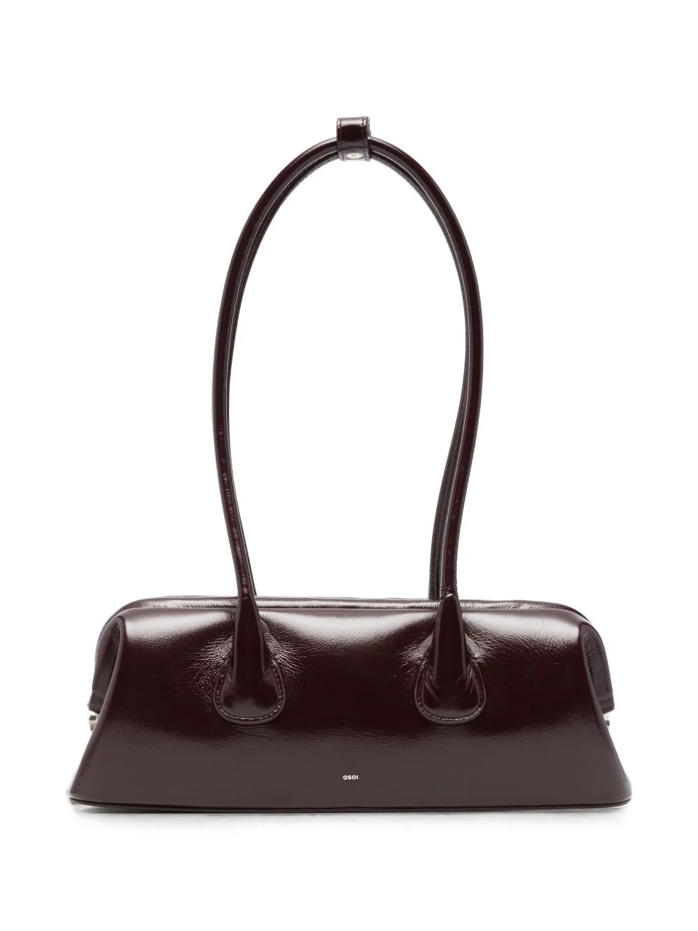 Mini Boat Wide Leather Shoulder Bag