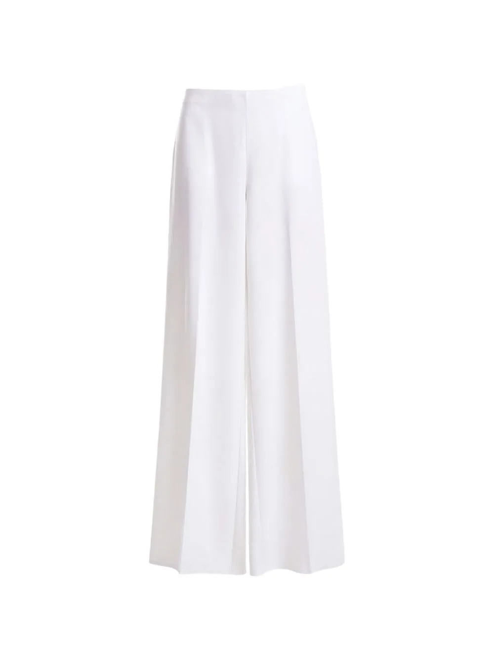 High-Waisted Wide-Leg Trousers