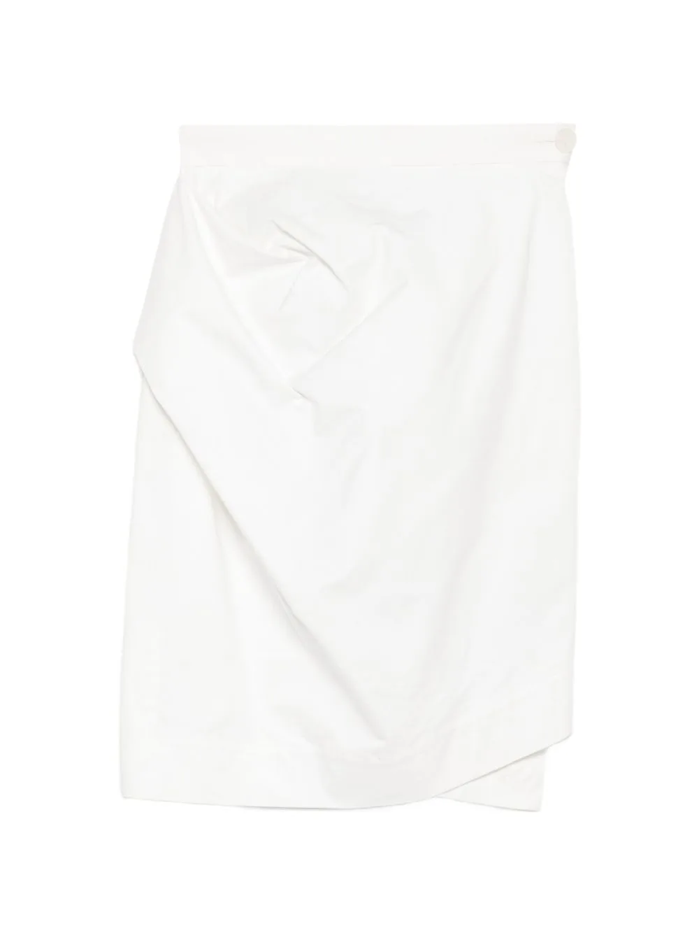 2010s Anglomania Draped Wrap Asymmetric Skirt