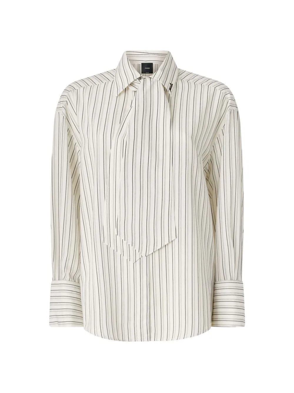 Striped Shirt with Tie