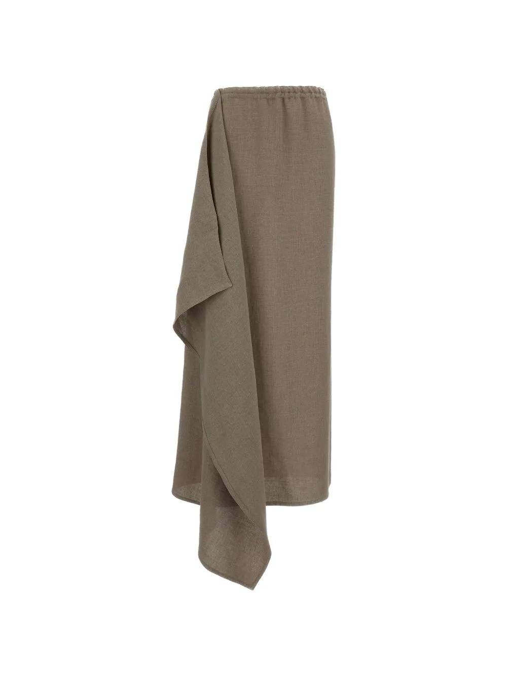Draped Maxi Skirt