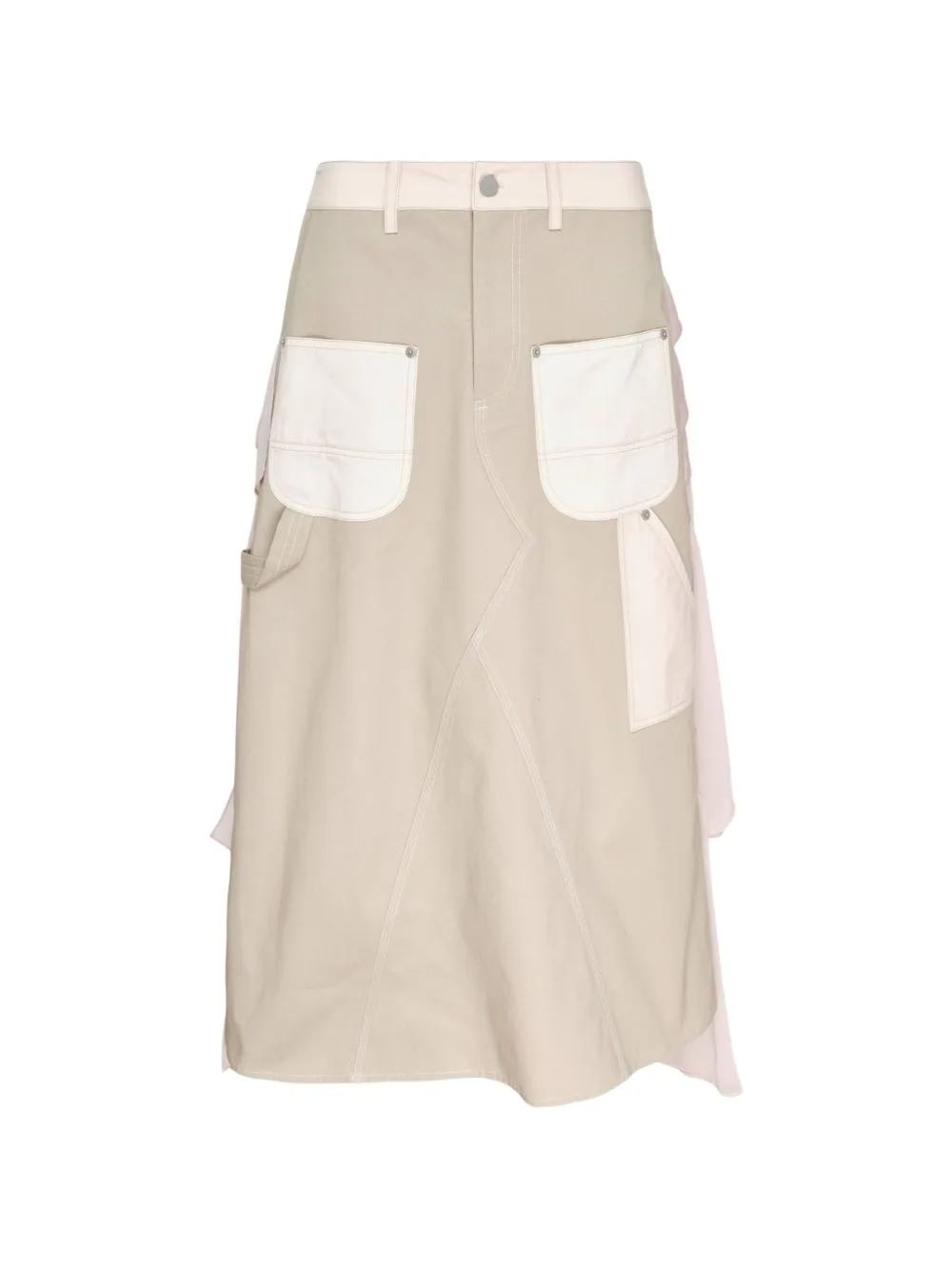 Patch-Pocket Skirt