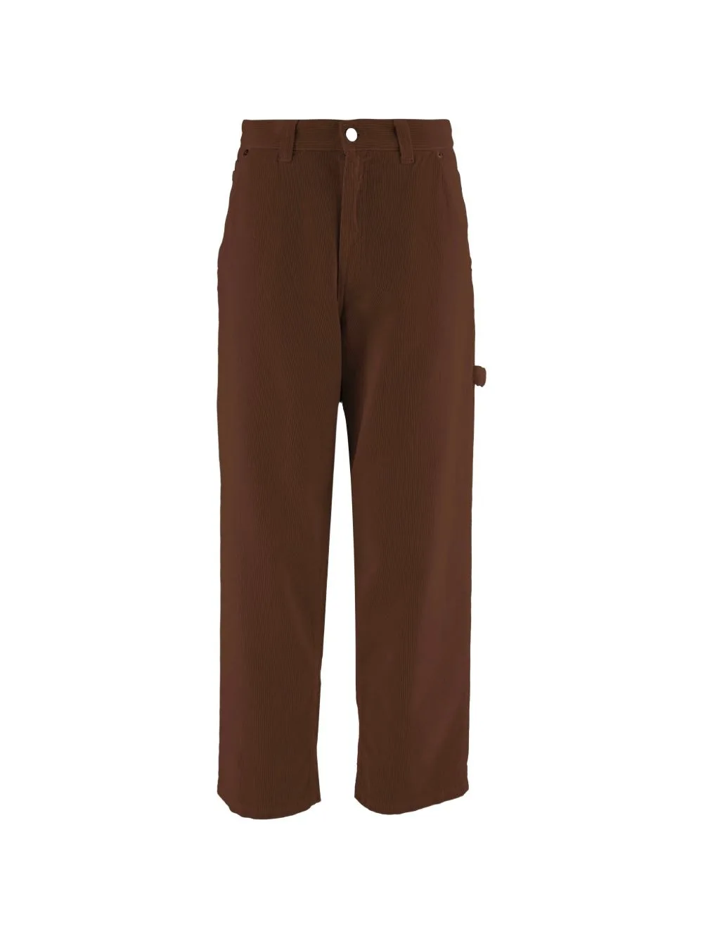 Corduroy Straight-Leg Trousers
