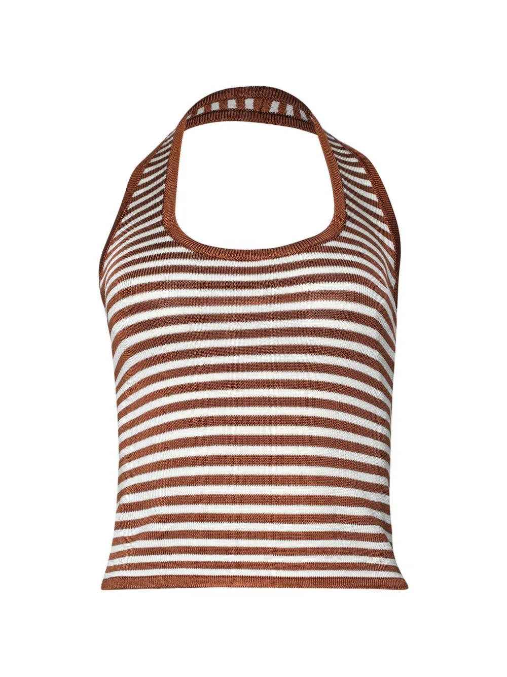 Striped Halterneck Top