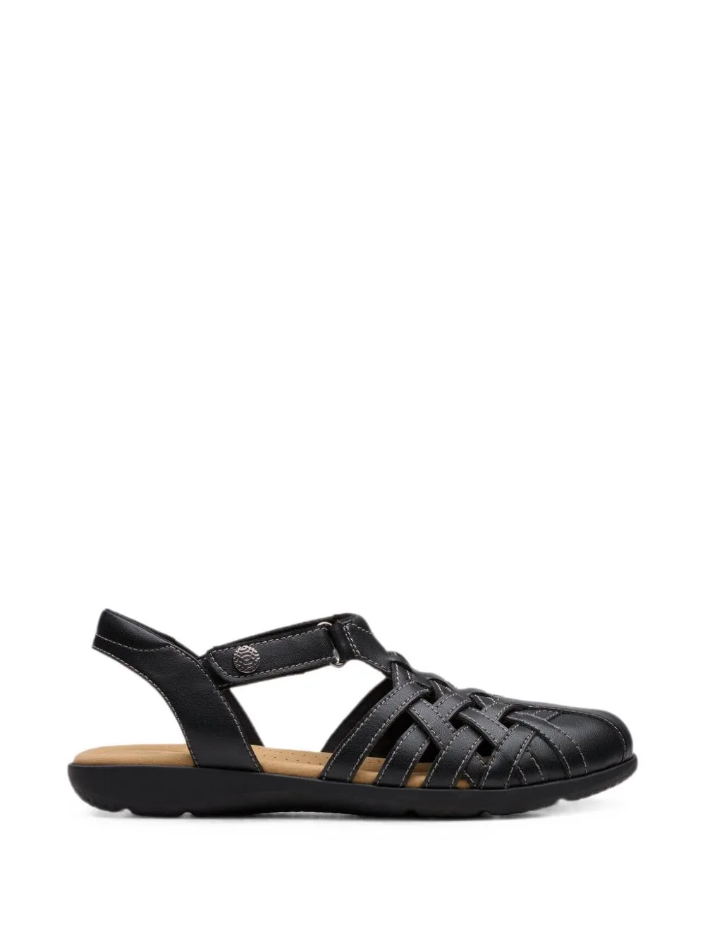 Elizabelle Mia Woven Leather Sandals