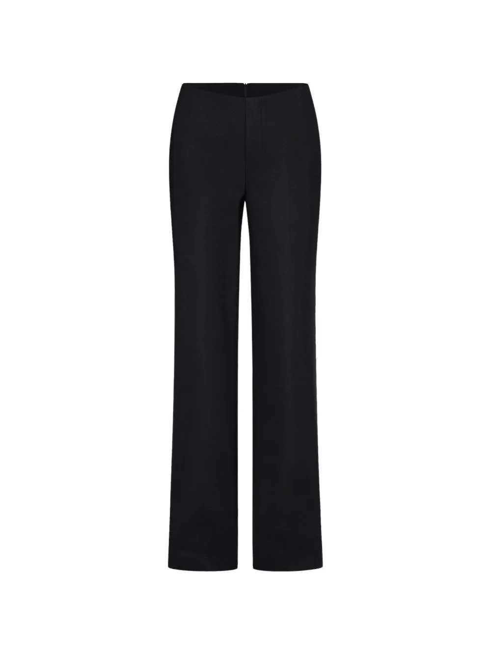 Low-Rise Flared Trousers