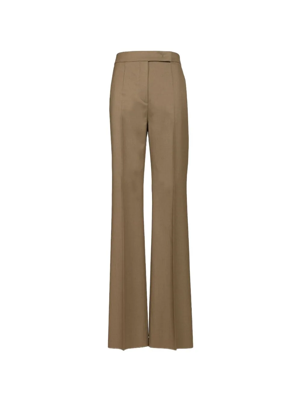 Gabardine Pressed-Crease Trousers