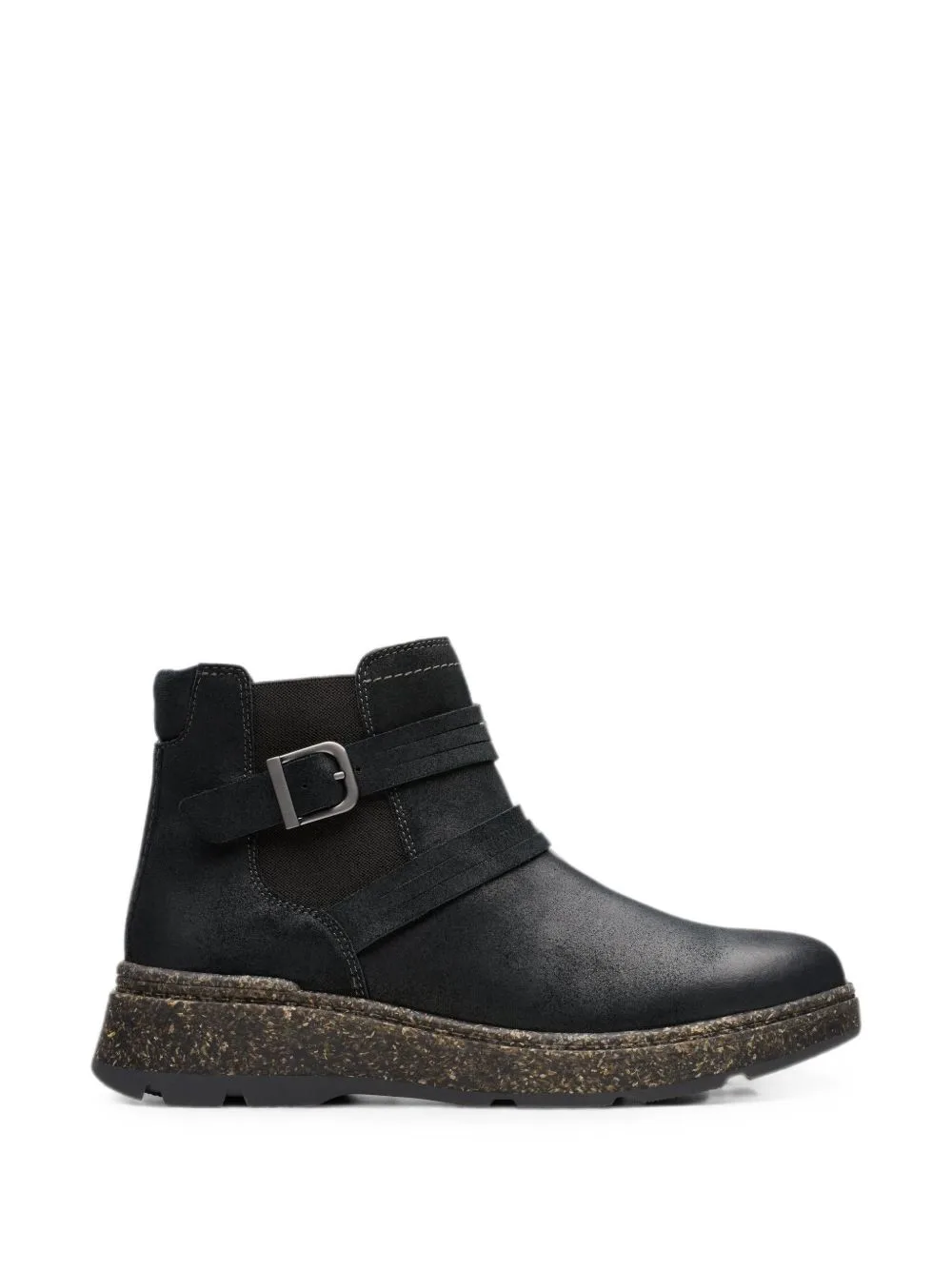 Noralyn Strap Suede Ankle Boots