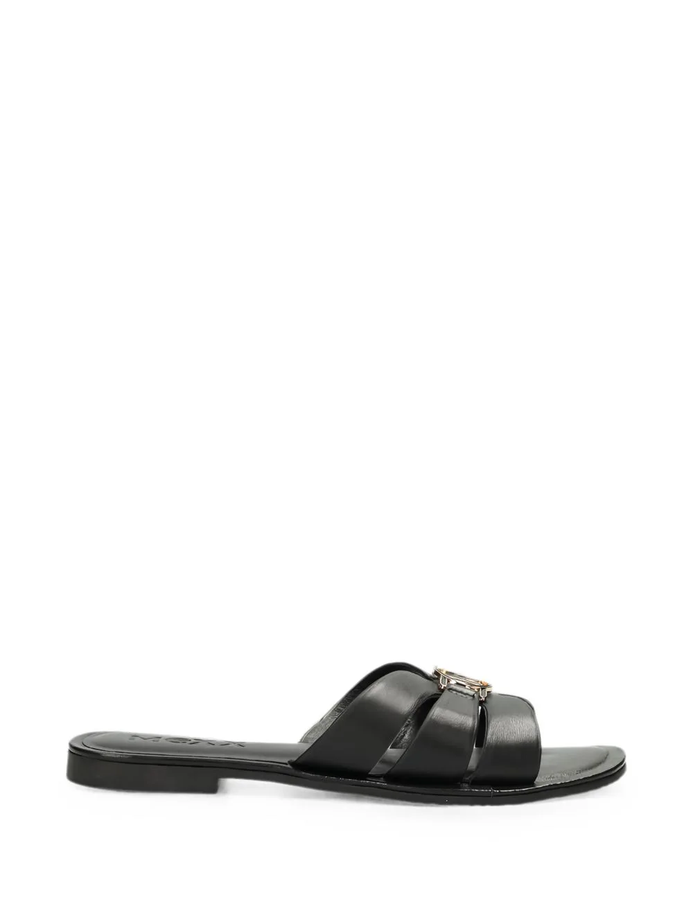 Logo-Plaque Caged Sandals