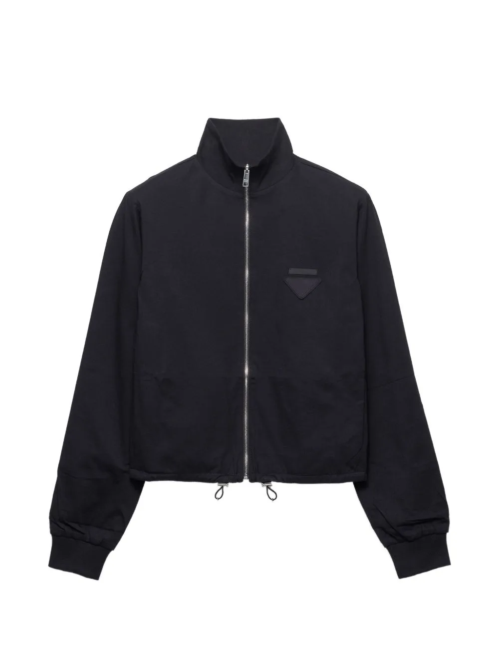 Reversible Jersey Zipper Jacket with Hood