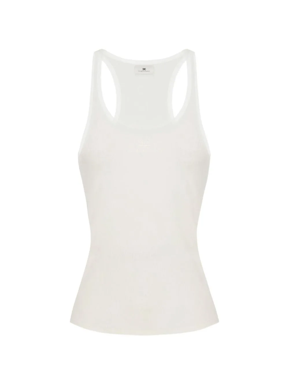 Tank Top in Lightweight Jersey Fabric with Logo