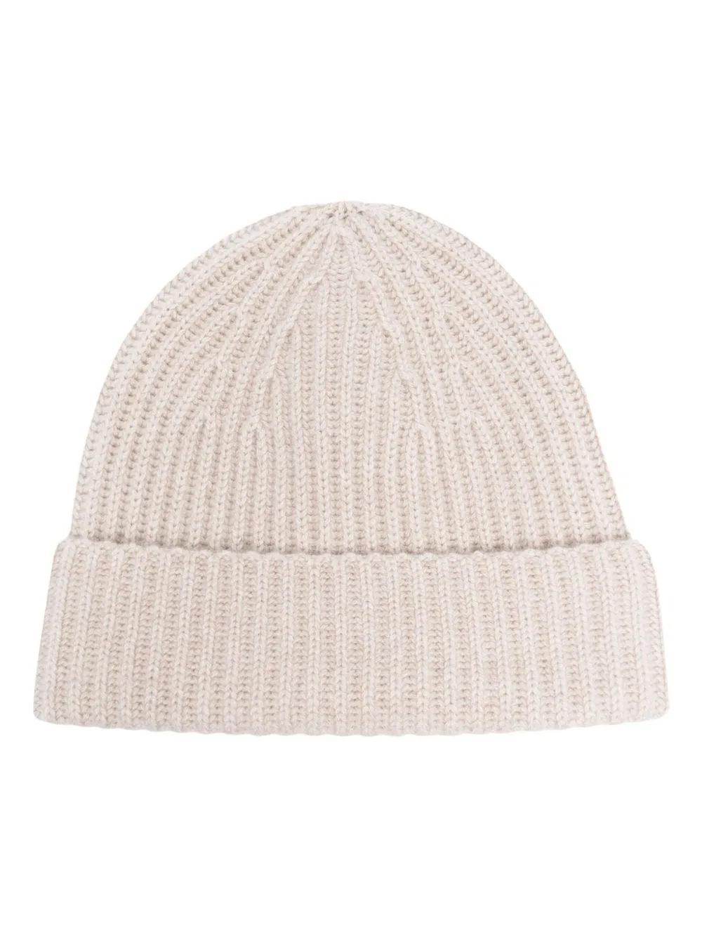 Ribbed-Knit Cashmere Beanie