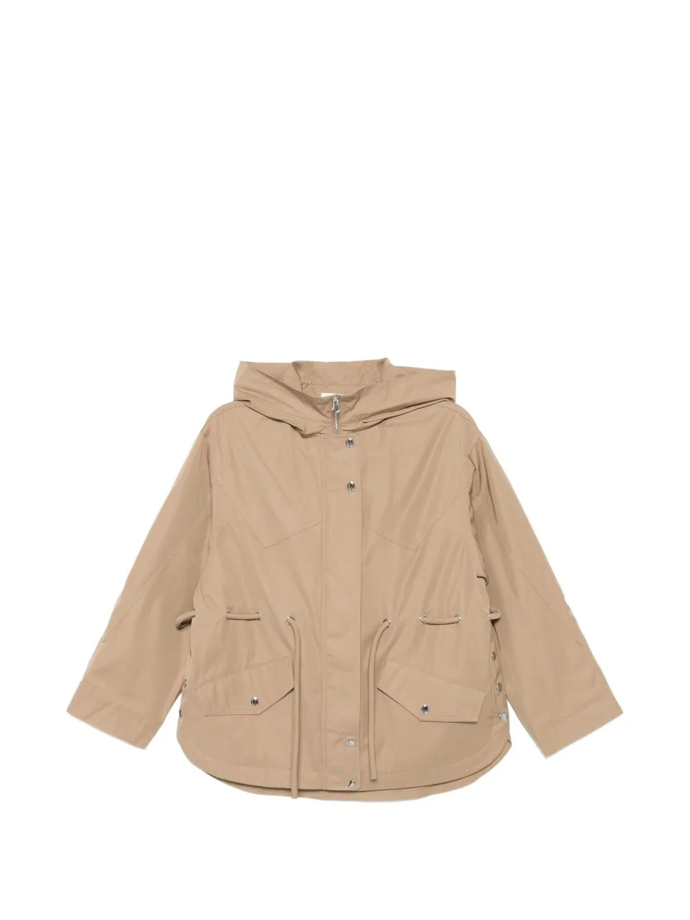 Ilio Hooded Drawstring Jacket