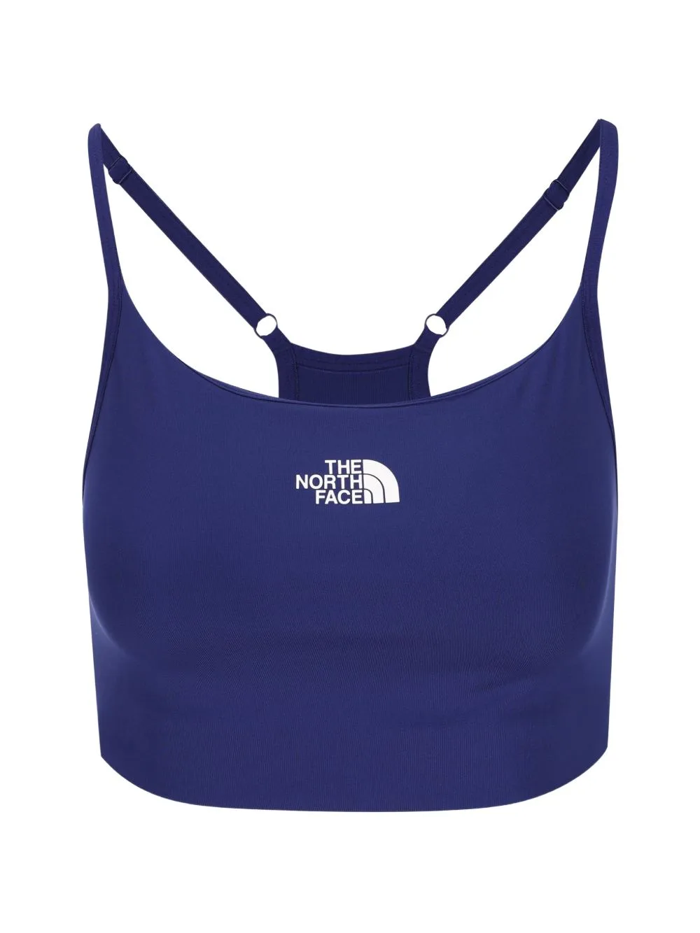 Logo-Print Racerback Sports Bra