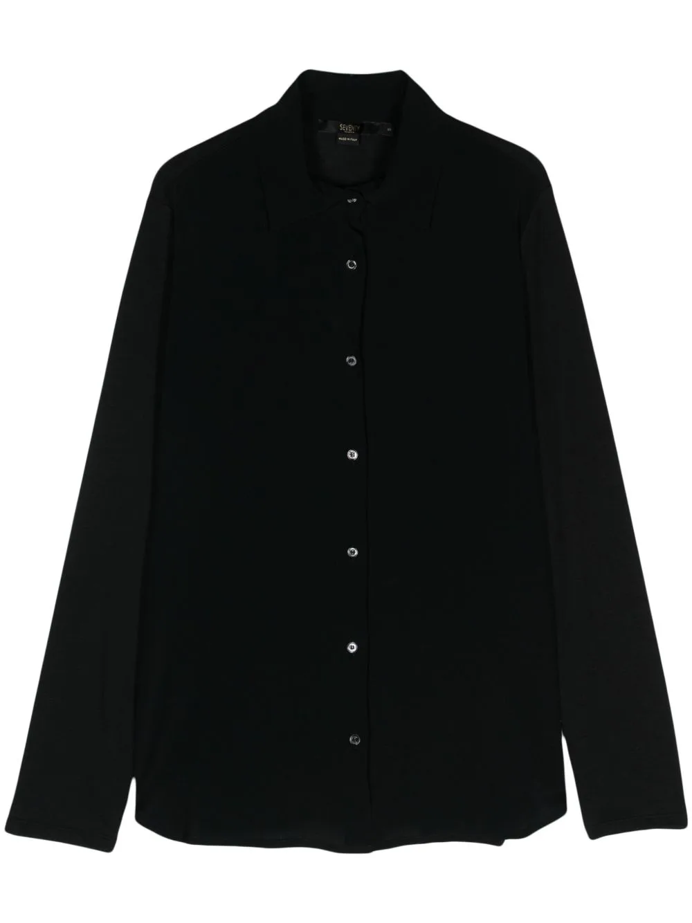 Long-Sleeve Cotton Blend Shirt